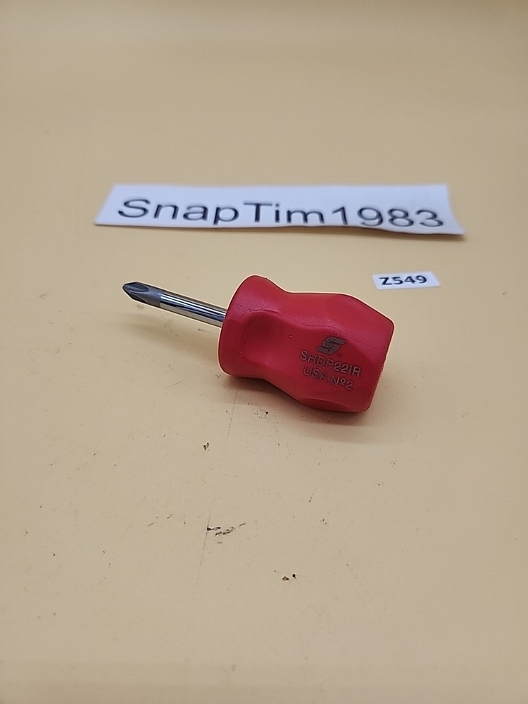 Snap-on Tools #2 Red SHDP221R Screwdriver USA