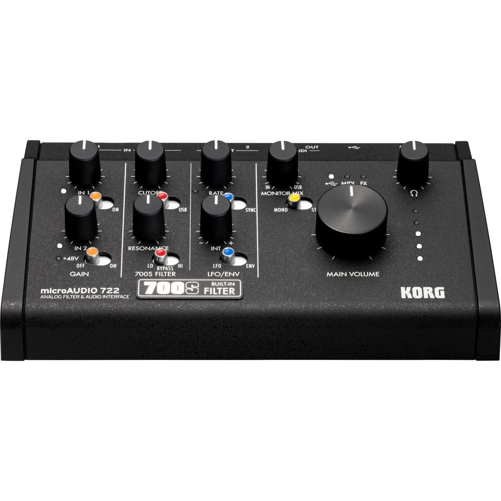 Korg MicroAudio722 Audio Interface w/ Analog Filter