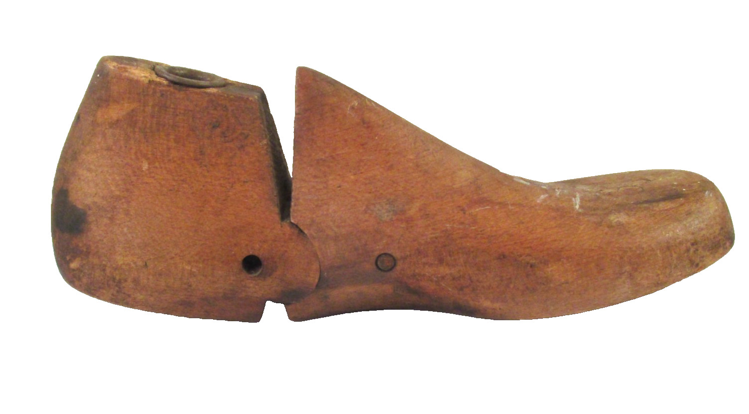 Vintage CHILDREN'S WOODEN COBBLER SHOE MOLD 7"