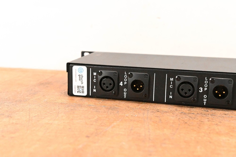 Horizon MS-4 4-Channel Rackmount Mic Splitter CG01S8V