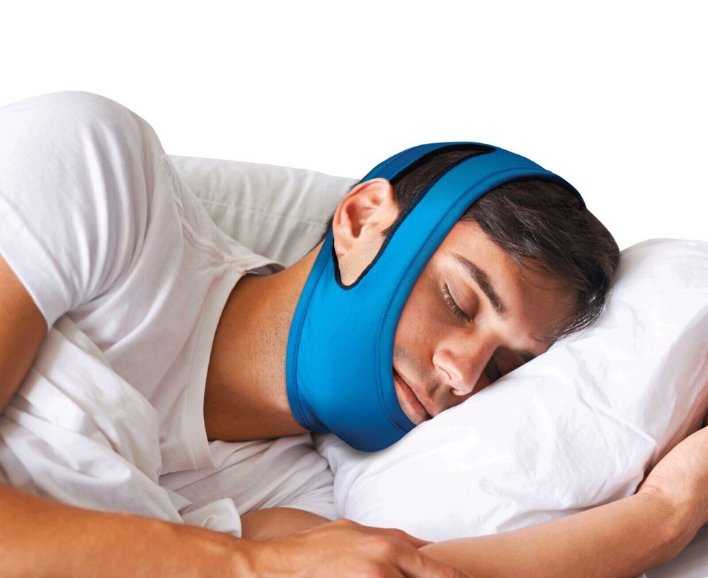2 Pack Anti-Snore Chin Strap For Snoring & Sleep Apnea Support Solution