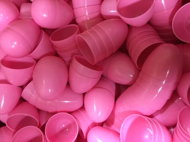 U Choose Colors! 100 Empty Easter Eggs Vending Capsules Vending Machine 2 inch