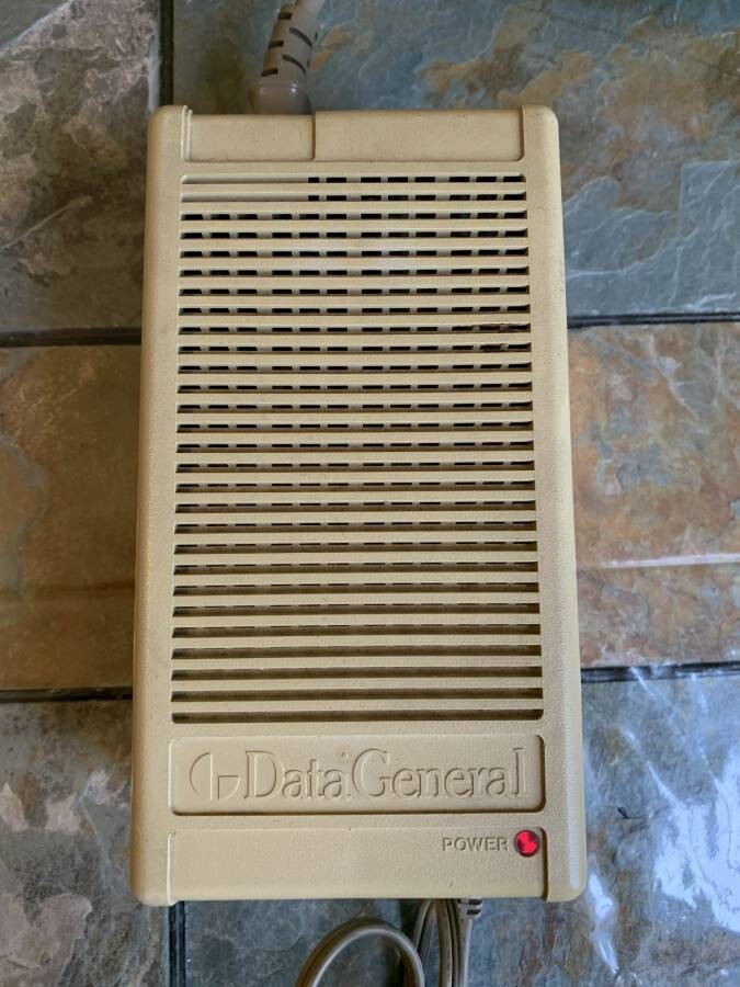 vintage 80s Data General One Computer Model 2247 Early Portable Laptop Computer
