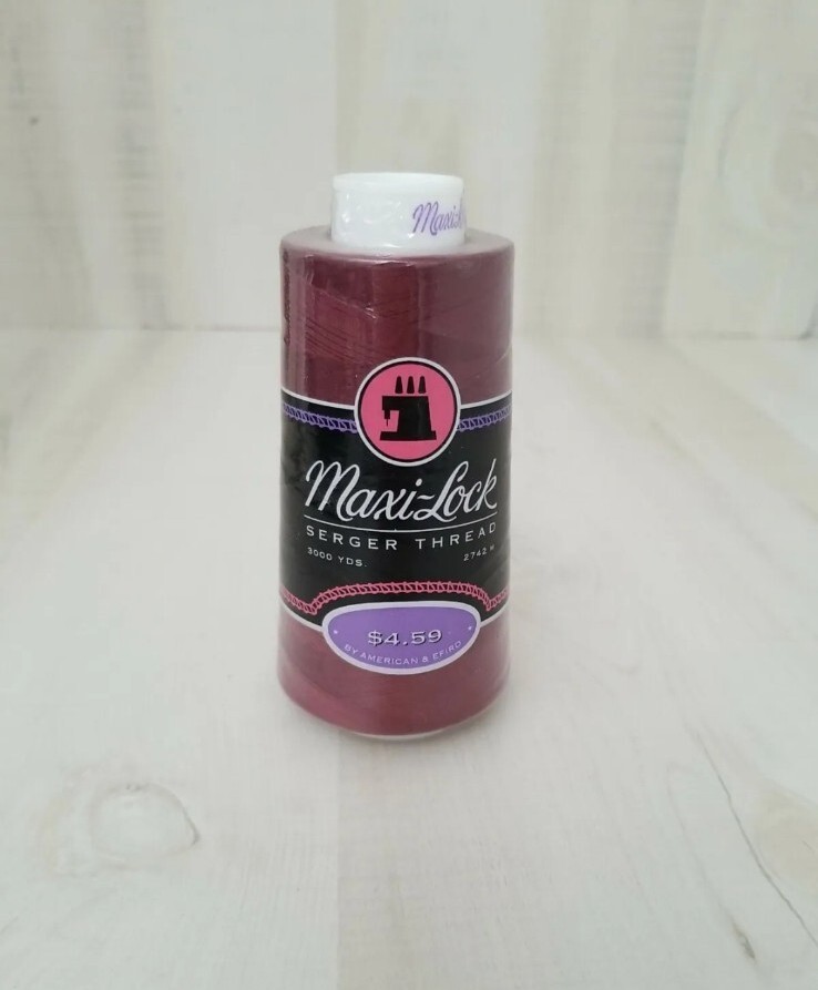 Maxi-Lock ~ Serger Thread - Red Currant, 3000 yd