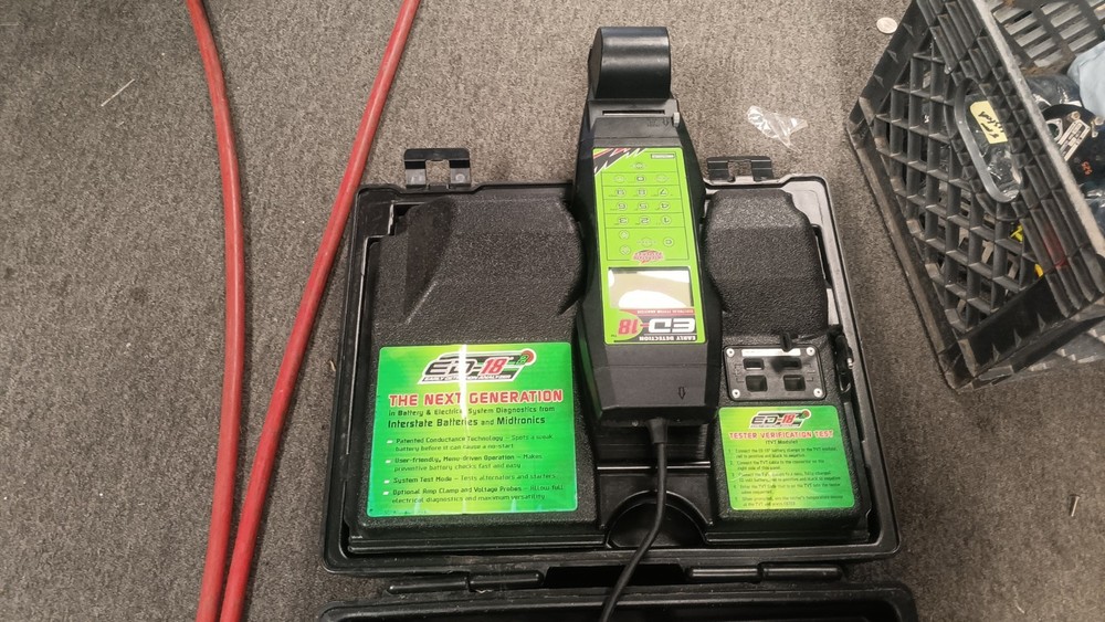 ED-18 Battery Tester and analyzer, used condition