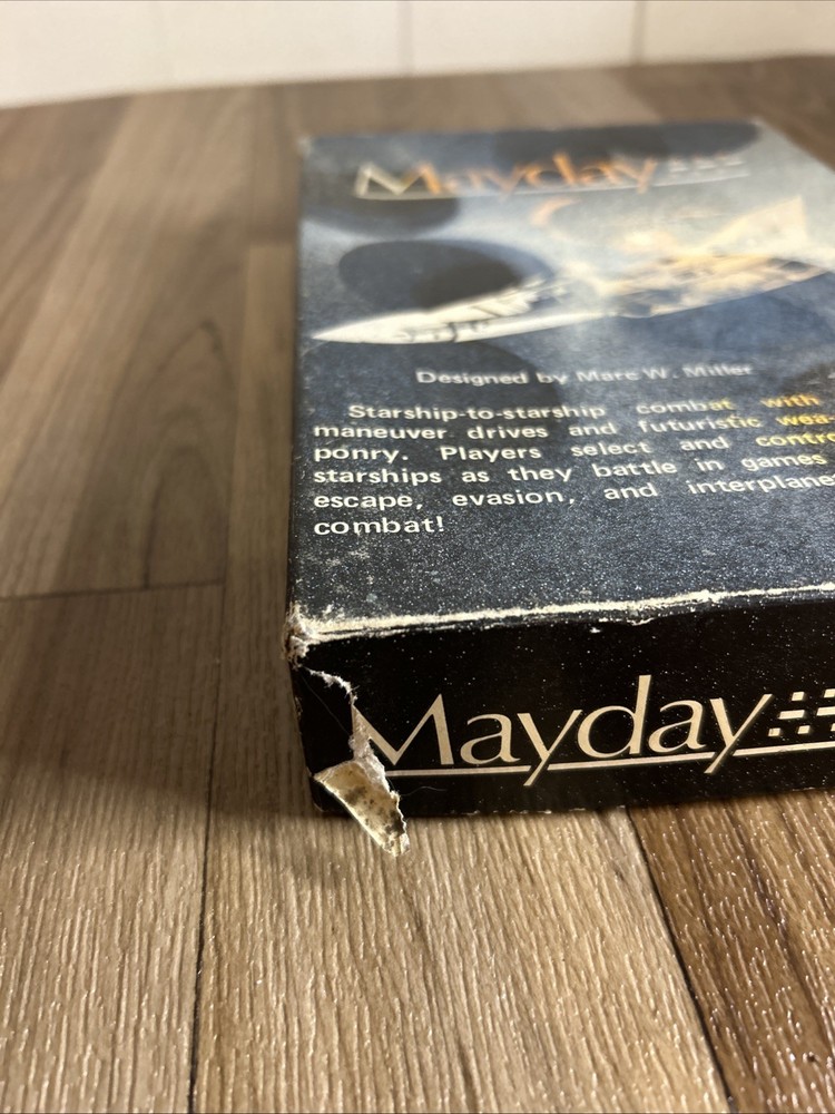 Mayday Sci Fi RPG 1978 Series 120 Game Designer's Workshop