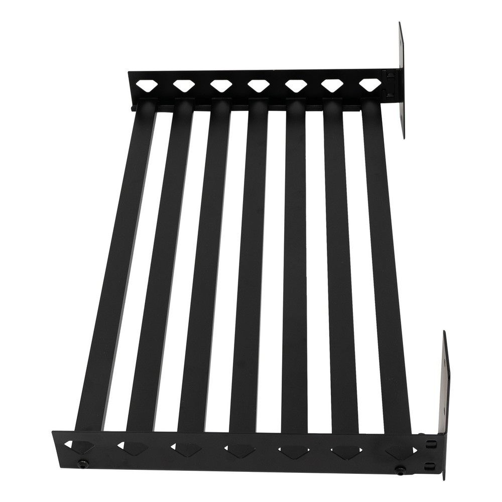 Microwave Oven Bracket Shelf Kitchen Holder Storage Rack Wall Mount with 4 Hooks