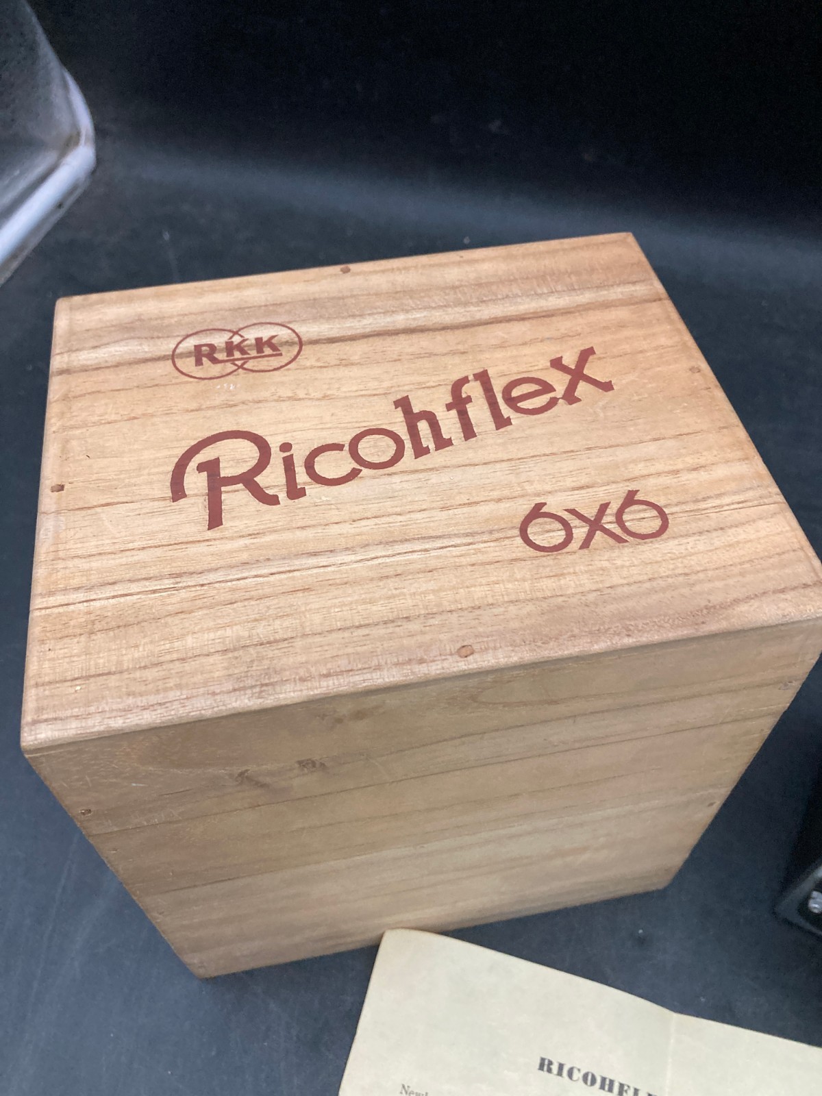 Ricohflex Model IV Vintage Camera with Box/Info Sheet Untested