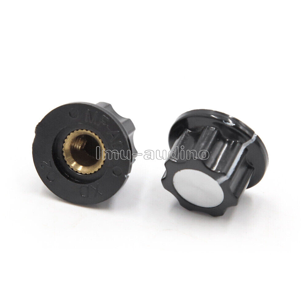 5PCS 16mm Top 6mm Adjustable Turn Shaft Insert Slide Potentiometer Rotary Knobs