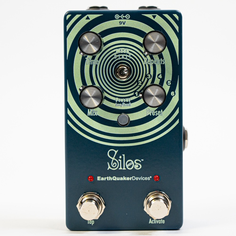 EarthQuaker Devices Silos Multi-generational Time Reflection Delay Pedal - New