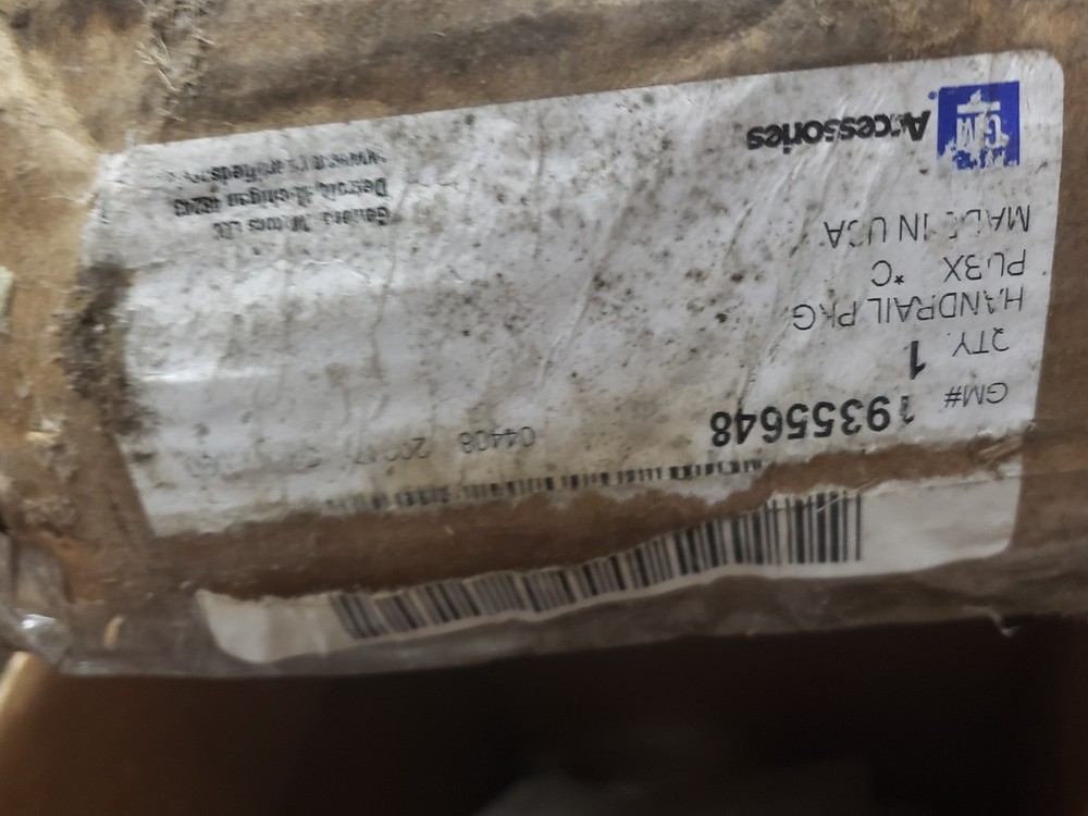 19355648 GM PUTCO LOCKER SLIDE RAILS