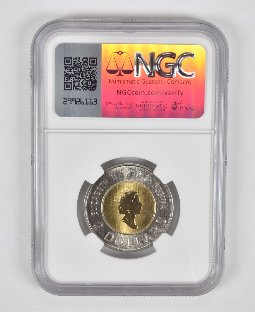 2000 Canada 2 Dollars Path Of Knowledge SP69 NGC Canada Label