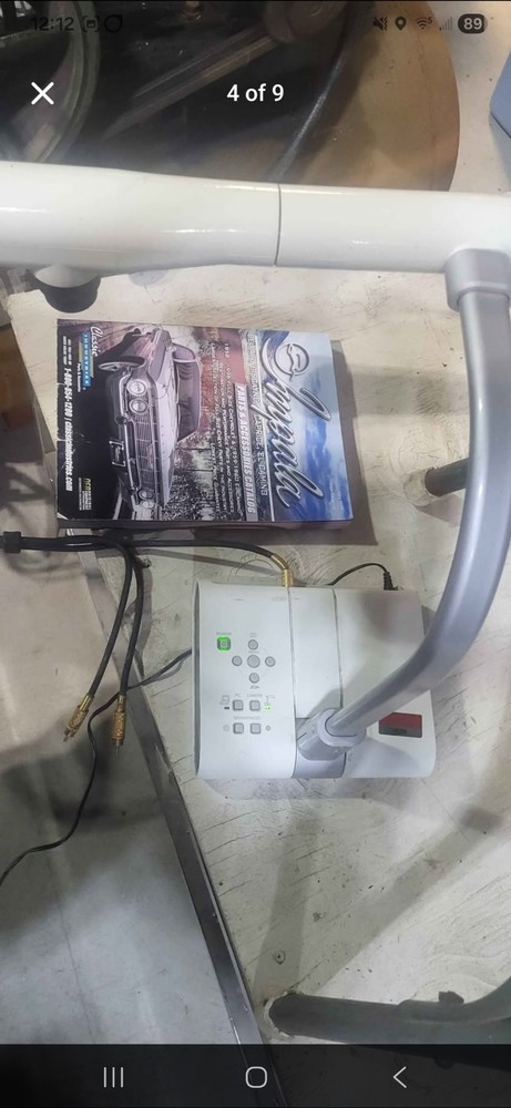 Elmo Model TT-02S Document Camera Visual Presenter *Tested Working*