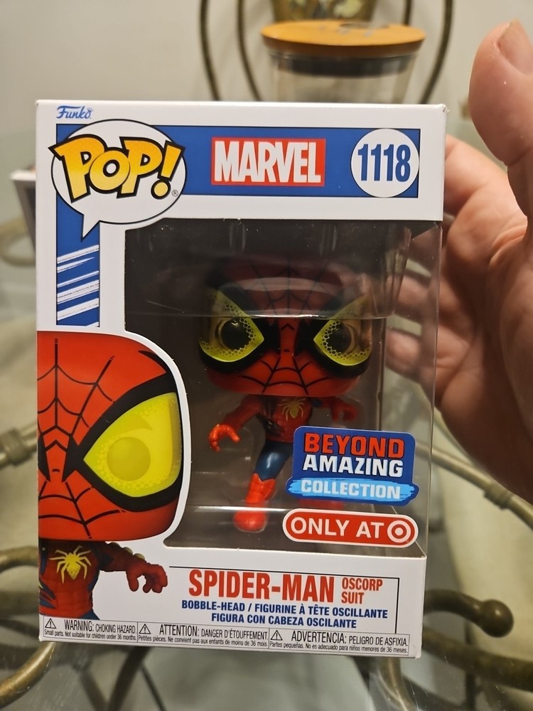 Funko Pop! Vinyl: Marvel - Spider-Man Oscorp Suit - Target (Exclusive) #1118