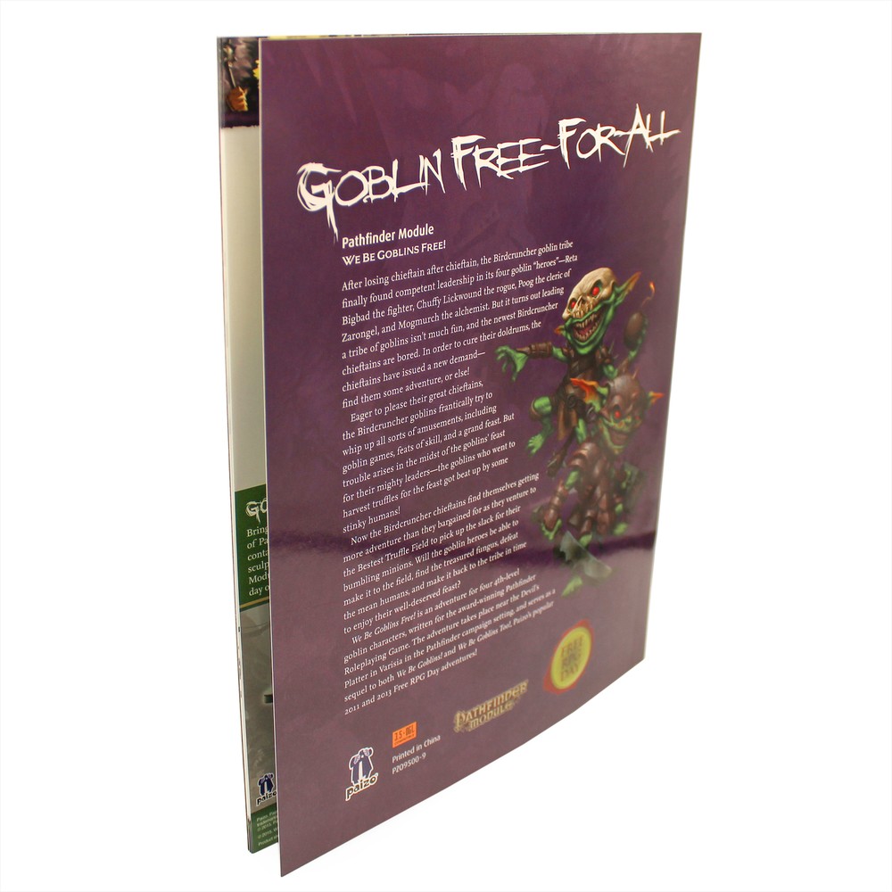Pathfinder (RPG) Module: We Be Goblins Free!