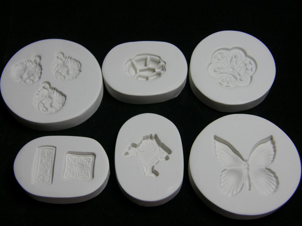 Polymer Clay Molds Assortment 6pc Set (#MD1171)