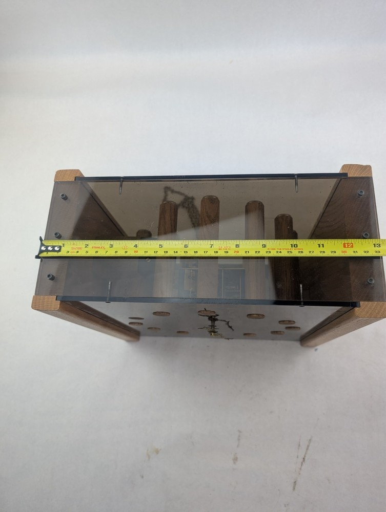 Howard Miller Translucent Wall Clock - MCM - Untested