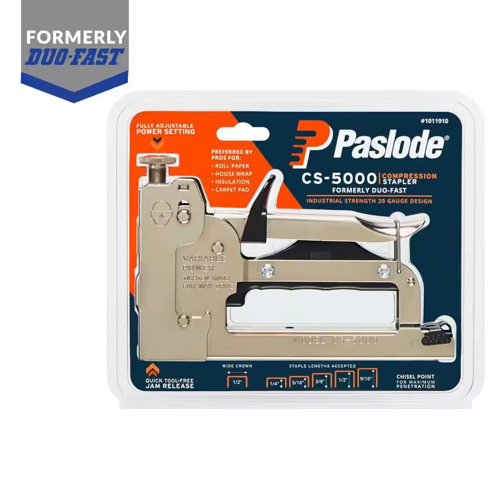 CS-5000 1/2 In. Heavy-Duty Compression Stapler (1-Piece)