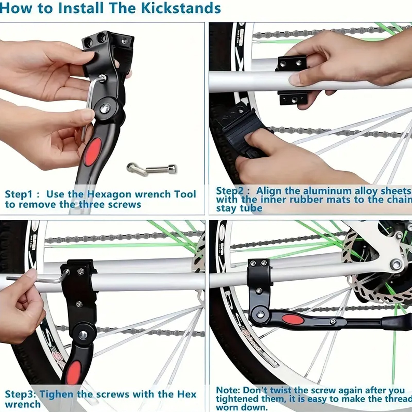 Bicycle Aluminum Alloy Kickstand