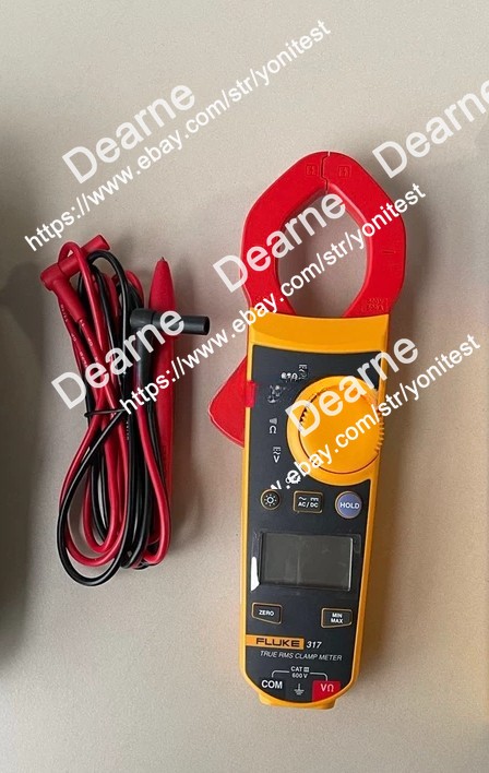 FLUKE-317 True RMS AC DC Clamp Meter