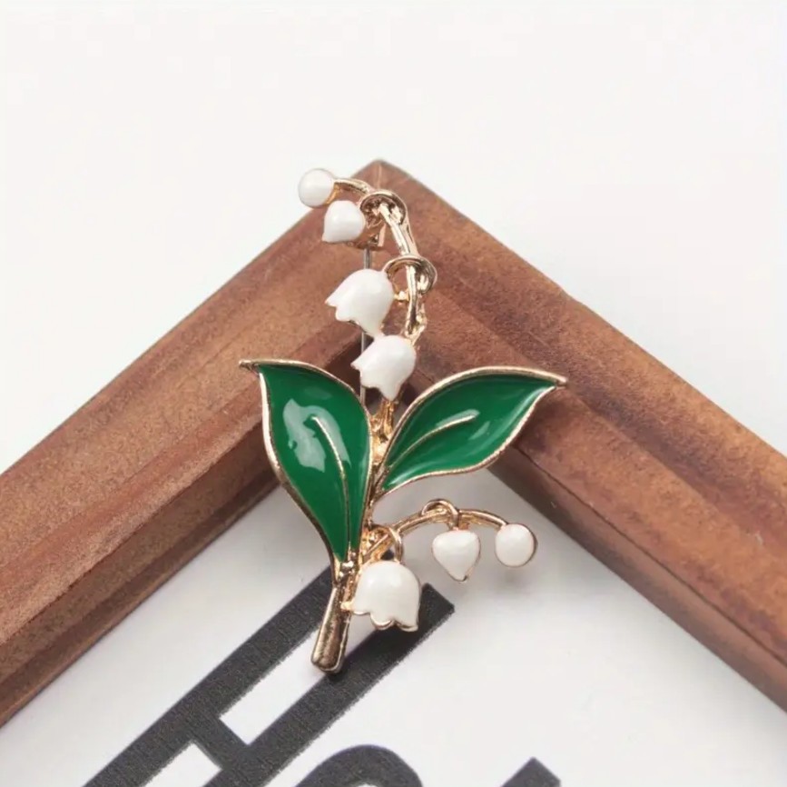 Elegant Plant Flower Brooch Clothing Accessories Fashionable Ladies' Brooches
