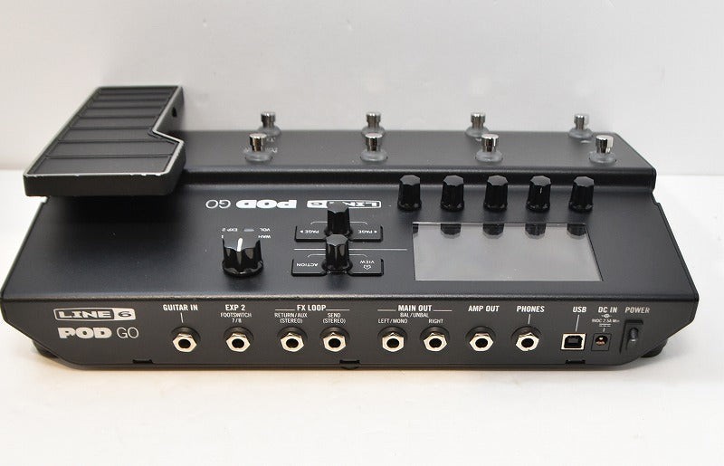 LINE6 POD GO AMP/EFFECT PROCESSOR [(21)PG55M7037002417]