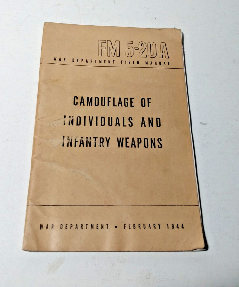 1944 Army FM 5-20A