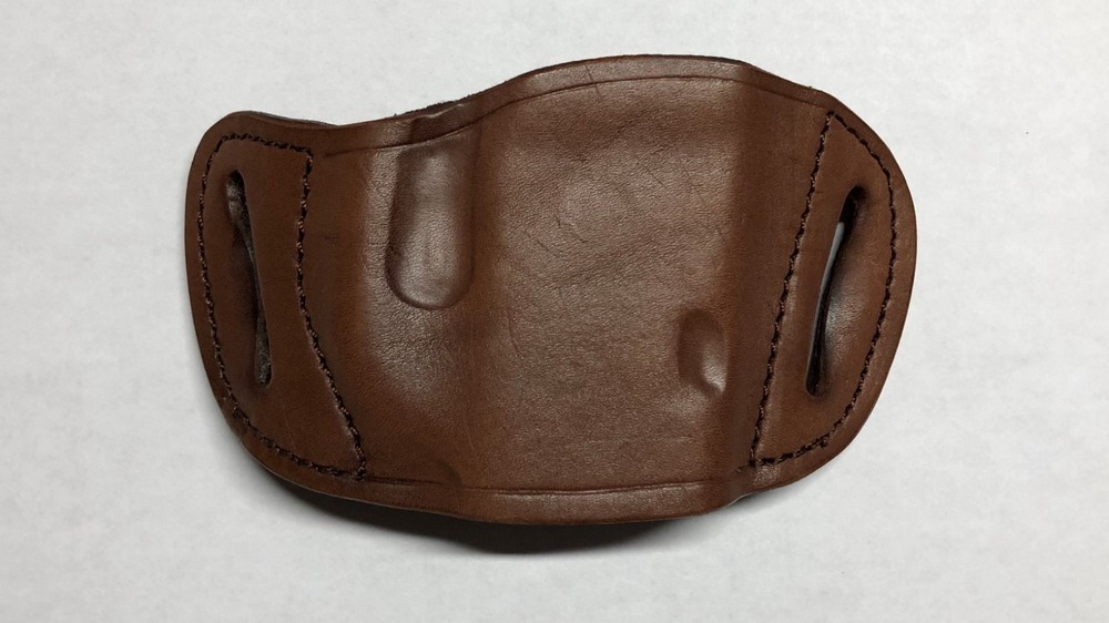 Brown leather gun holster for Ruger Security 380