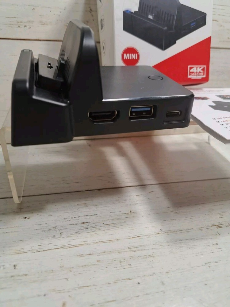 Docking Station for Switch Portable Charging Stand and HDMI Adapter with...