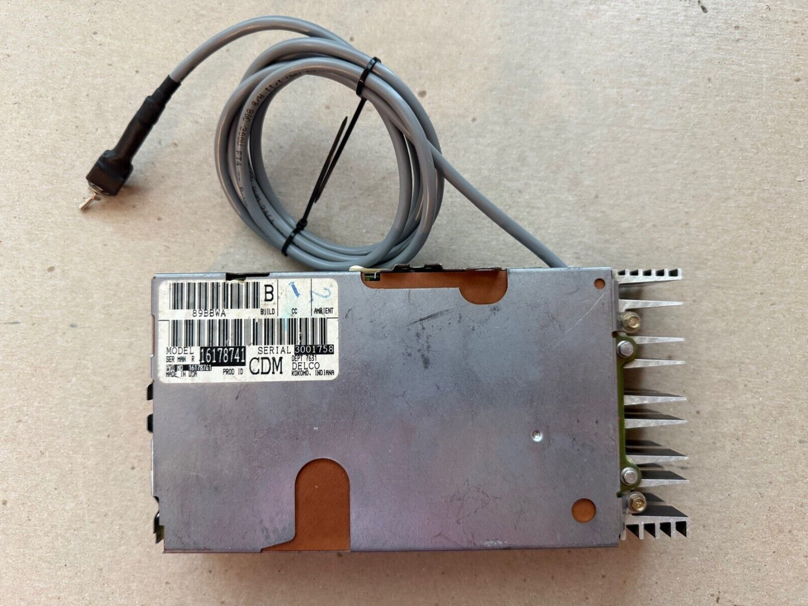 93 94 95 96 C4 CORVETTE RADIO RECEIVER BLUETOOTH GM DELCO CDM AMP BOX BT TUNER