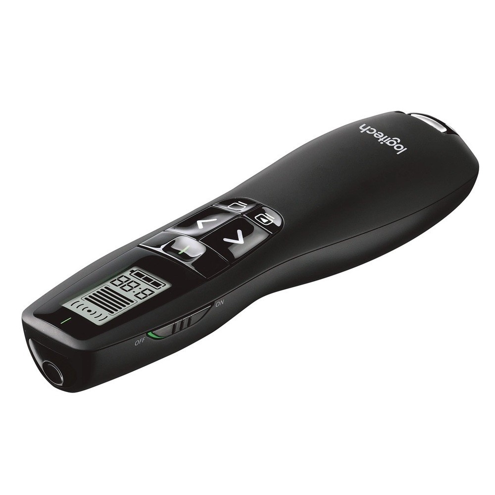 Logitech R400 Laser Presentation Remote - Black