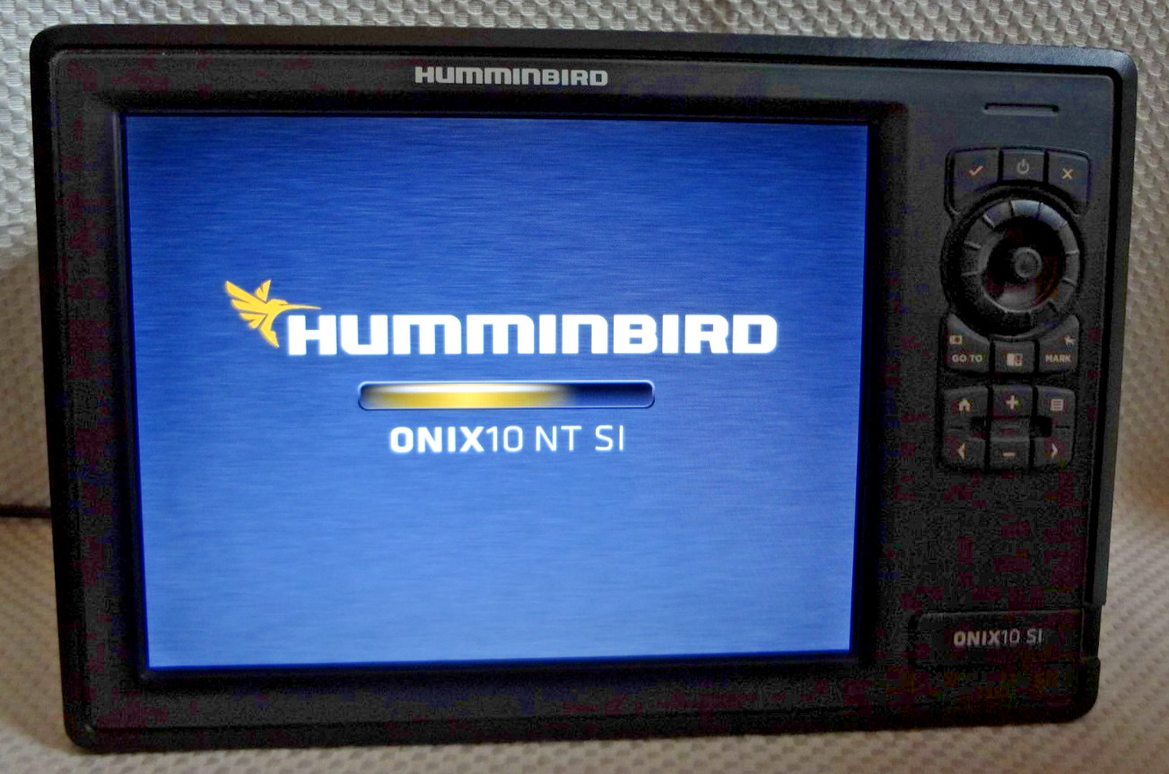 HUMMINBIRD ONIX 10CI NT SI MARINE GPS CHART PLOTTER FISHFINDER RADAR MFD w POWER
