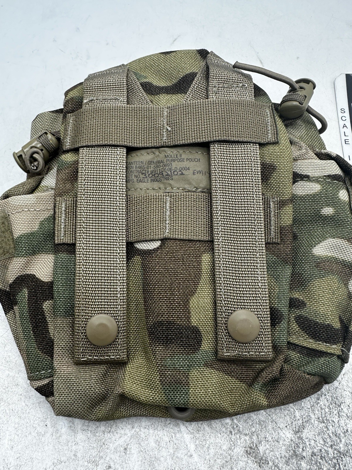 USGI Military MOLLE 1 Quart CANTEEN COVER Carrier Utility Pouch OCP Multicam
