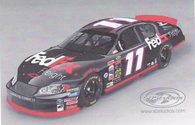 #11 Denny Hamlin FEDEx Express 2006 1/24th Scale Waterslide Decals