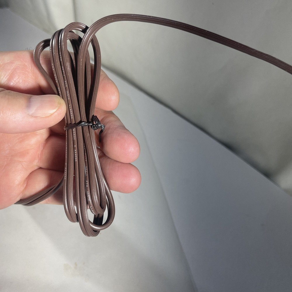 Brown Power Cord With Light Lamp DimmerNOS. G
