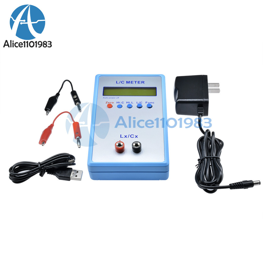 High Precision L/C Inductance Inductor Capacitance Multimeter Meter LC200A Tool