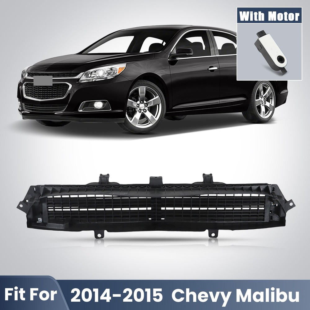 For 2014-2015 Chevy Malibu Front Lower Active Grille Shutter With Motor 23478032