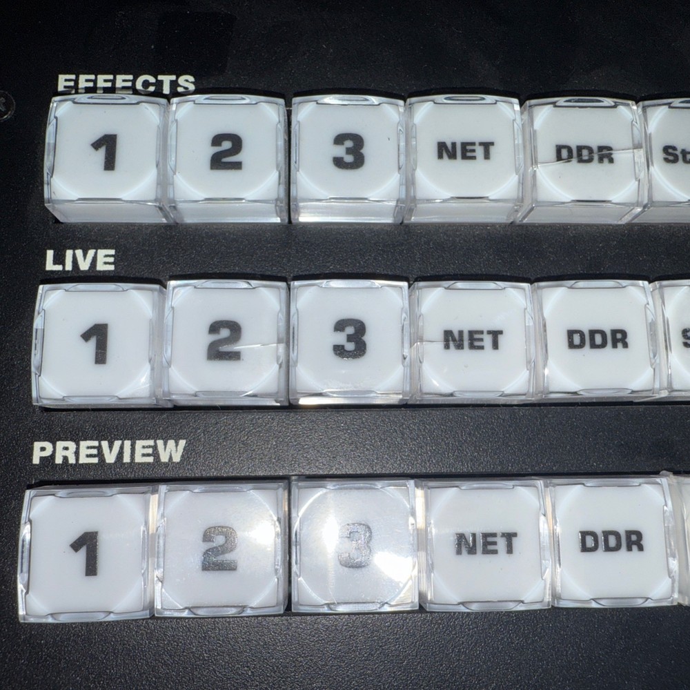 NewTek LiveControl LC-11 USB Controller Keyboard For NewTek TriCaster Untested