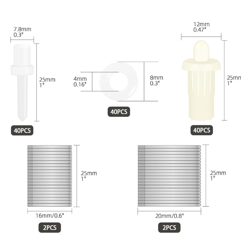 Plantation Shutter Louvers Staple For Various Blinds Simple Installation