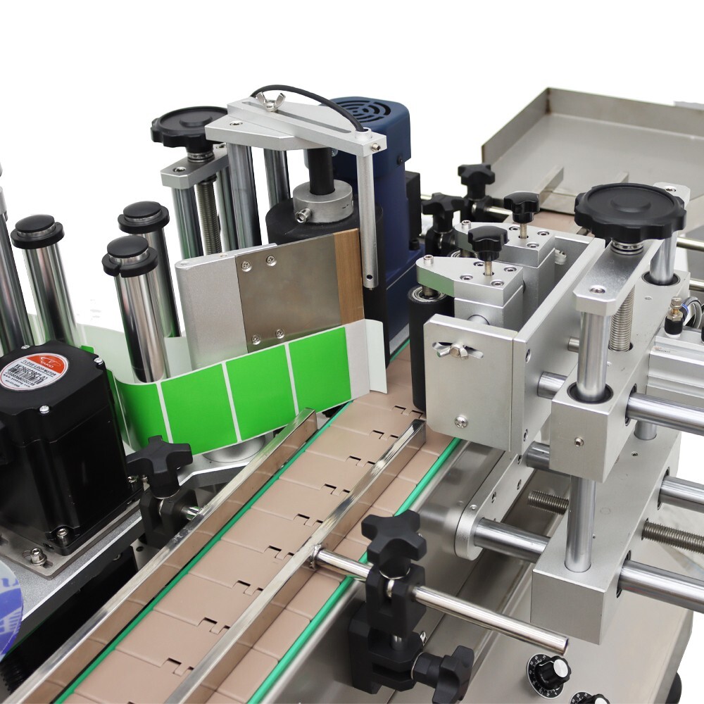 110V Full Auto Round Bottle Label Applicator with Coding Machine 20-30PCS/min