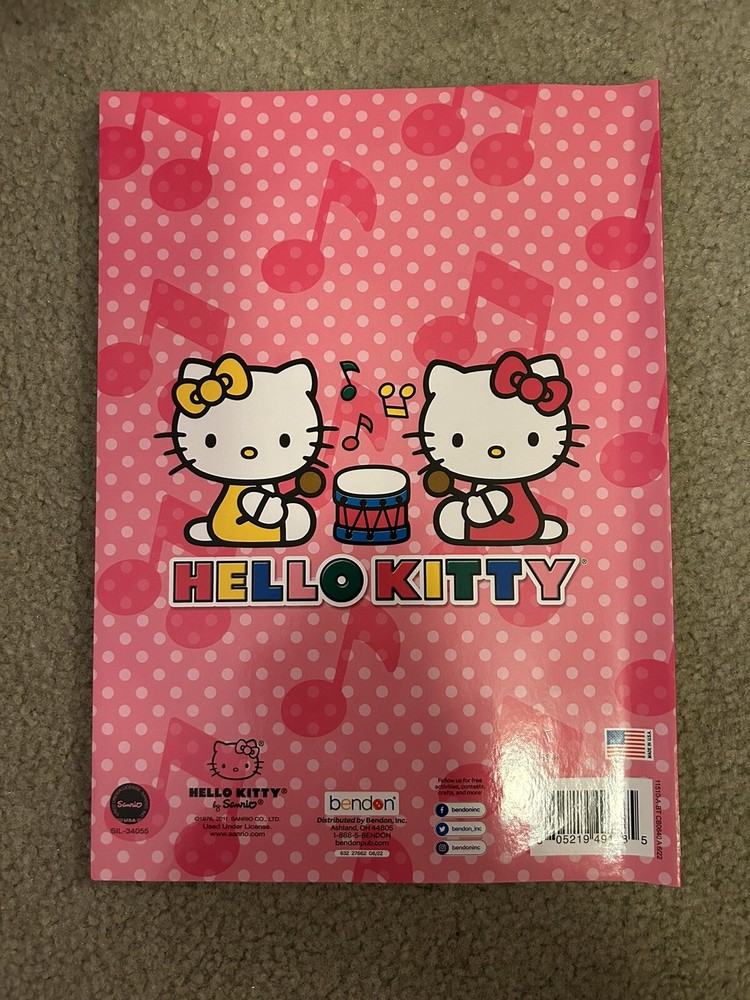 Hello Kitty Coloring And Activity Book NEW