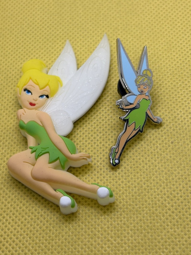 Disney Tinker Bell Magnet and Pin Set !!