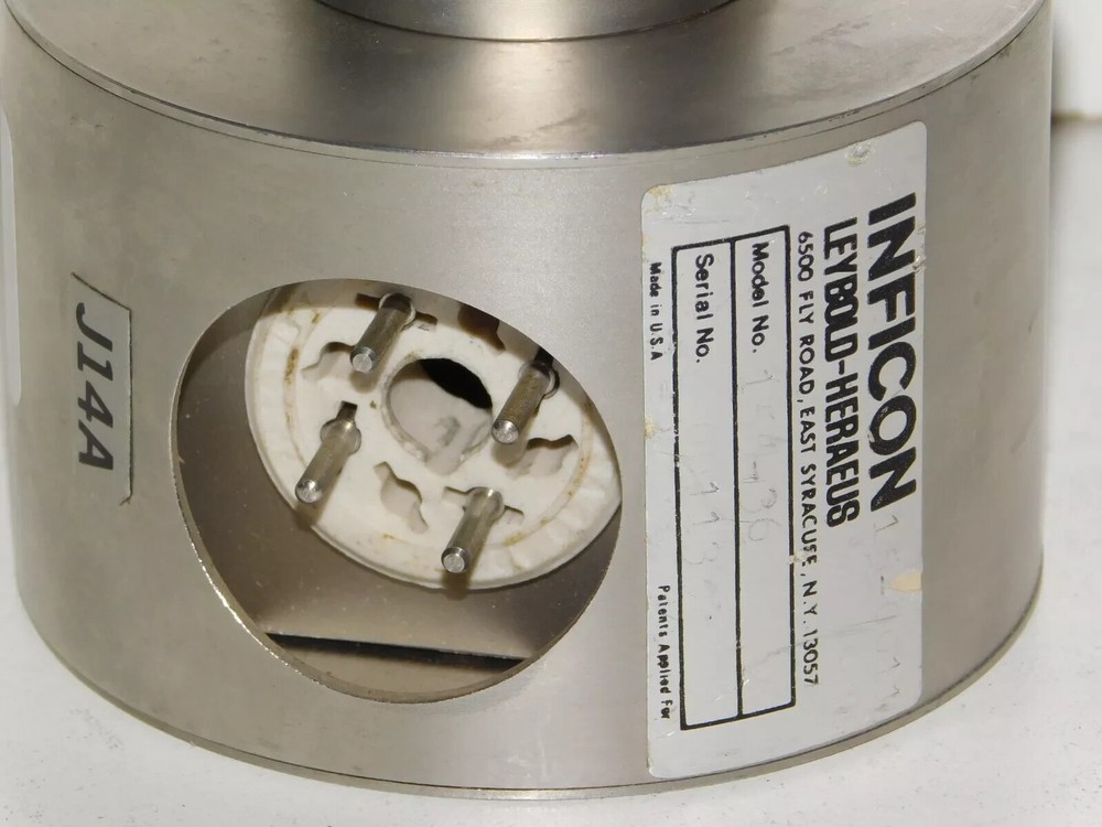 Inficon Leybold 155-36 RGA Sensor Head for Transpector Residual Gas Analyzer