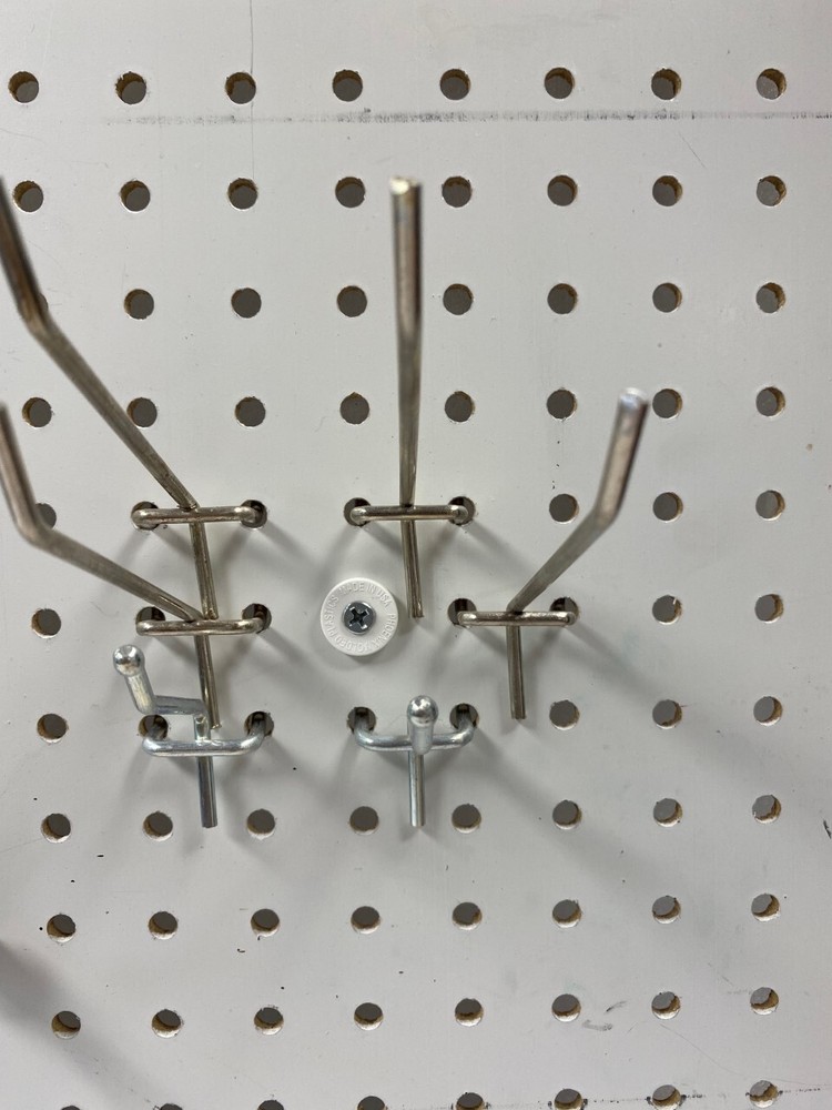 4 pack. PEG BOARD MOUNTING POSTS
