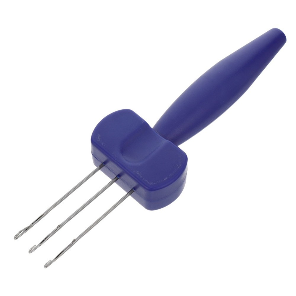 DIY Weaving Tool: Crochet Hook with Latch-Hook | Handheld Cord Maker for Craft