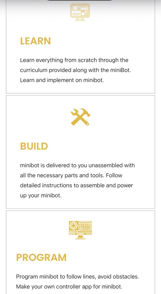 Hadronrobo Labs miniBot Build, Program, Learn, Code Educational Robot (Q4)