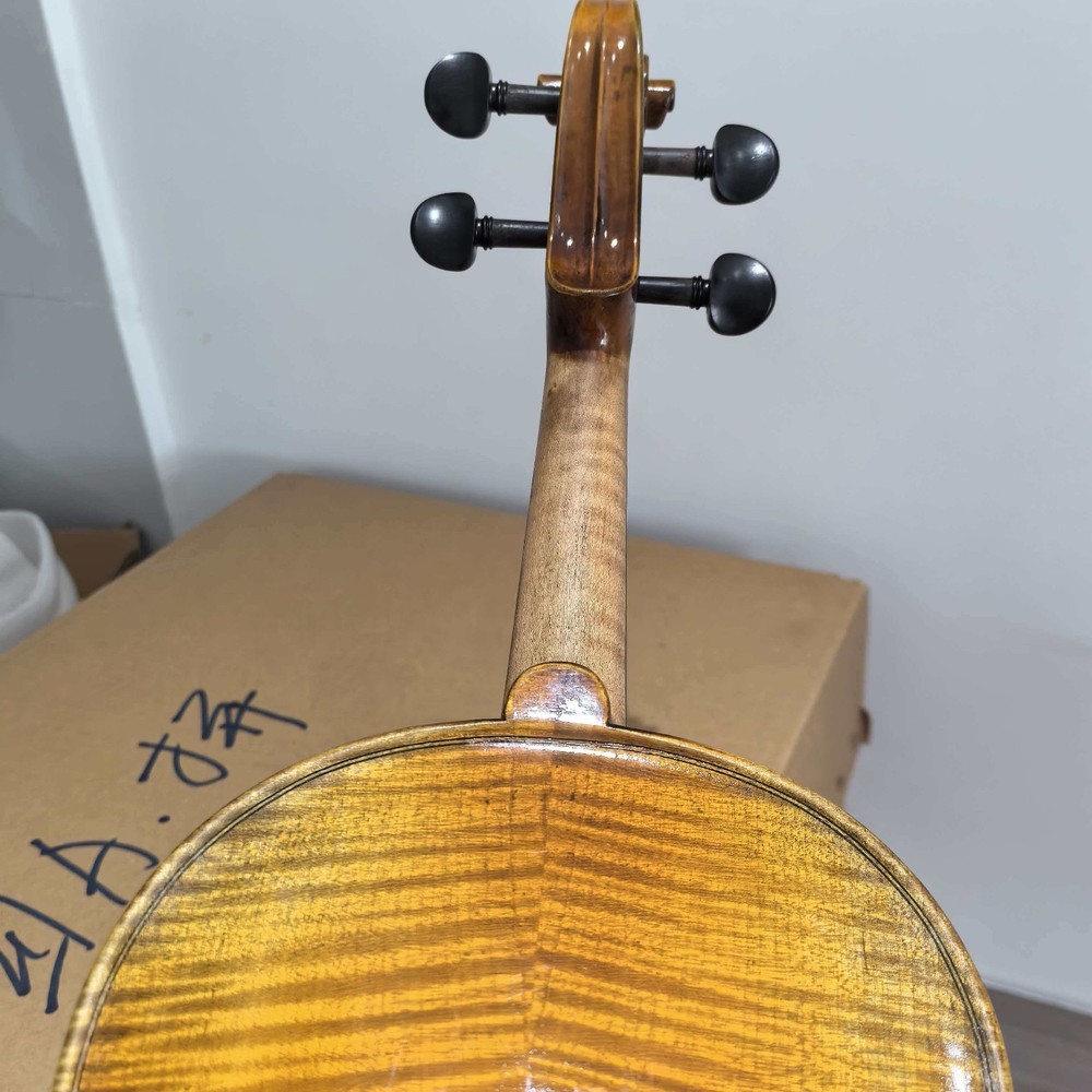 Nice Flamed Spruce and Maple 4/4 Hand Made Professional Solid Wood Violin