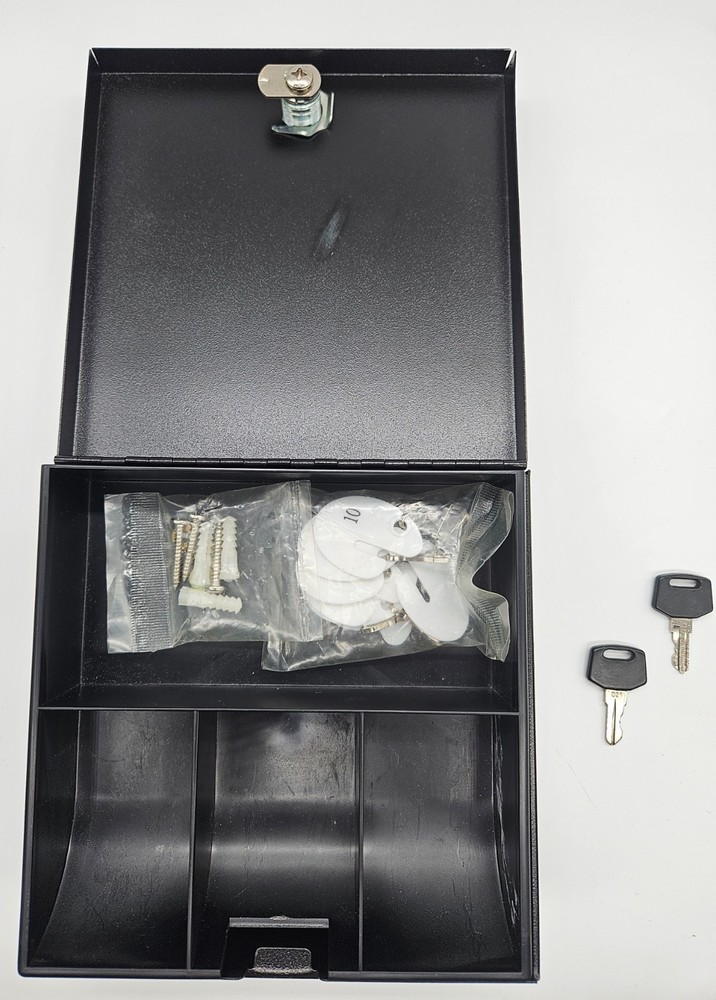 Brinks Home Security Key Safe Lock Box Wall Mount Combination Metal Keys
