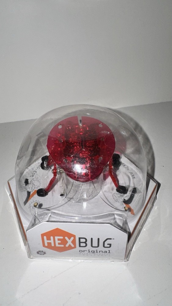 HexBug Red Pink Beetle Robotic Micropet Robot Hex Bug 401-1150