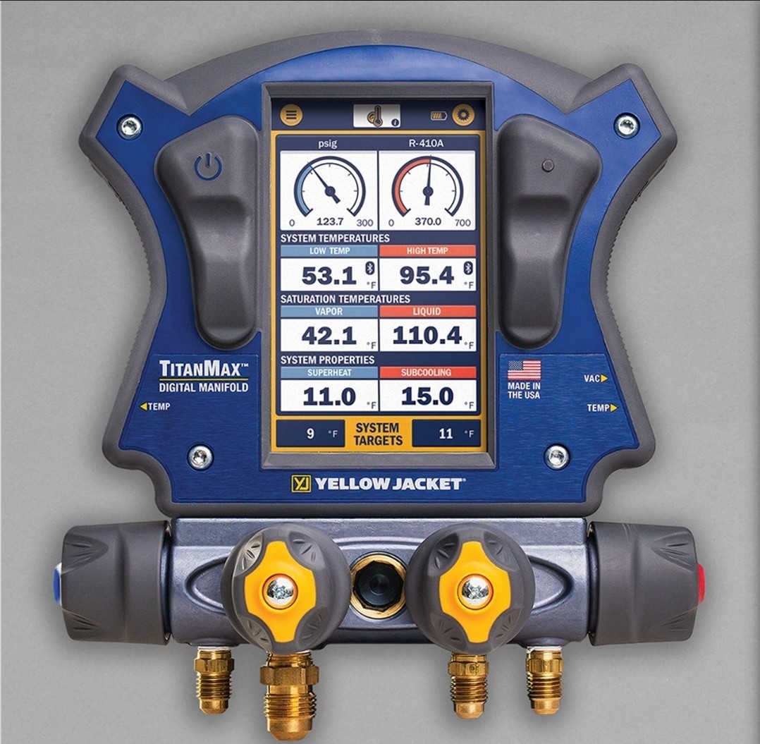 Yellow Jacket 40881 TITANMAX Digital Manifold
